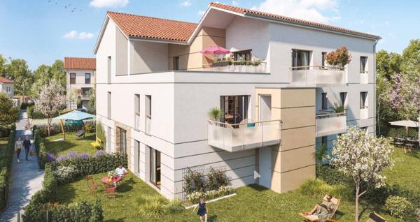 APPARTEMENT NEUF T3 - JARDIN PRIVATIF ET PARKING