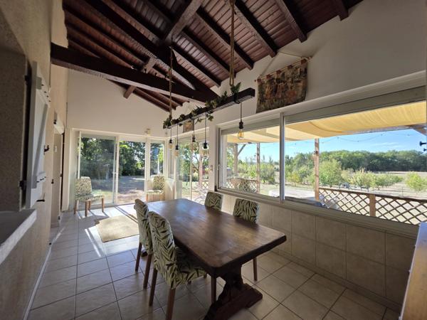 Propriété proche d’Eymet avec grand garage et verger sur plus de 6 000 m²