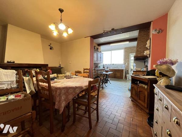 SUR ISBERGUES - Maison semi individuelle - 2 chambres - Jardin - Garage