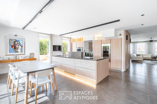 Rénovation d’architecte avec terrasses proche du quartier Monplaisir