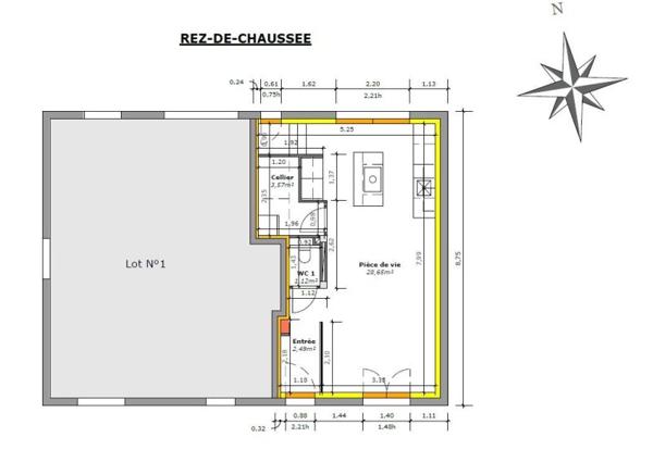 Vente / Maison T3 à Batz-sur-Mer (44740)