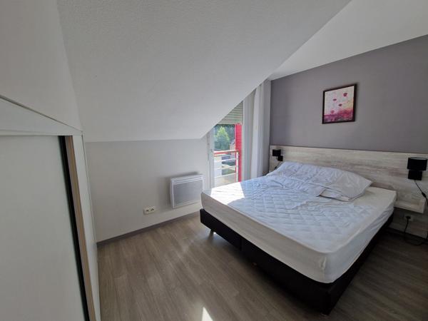 Nantes (44300) Beau T2 + balcon de 14 m², meublé loué géré