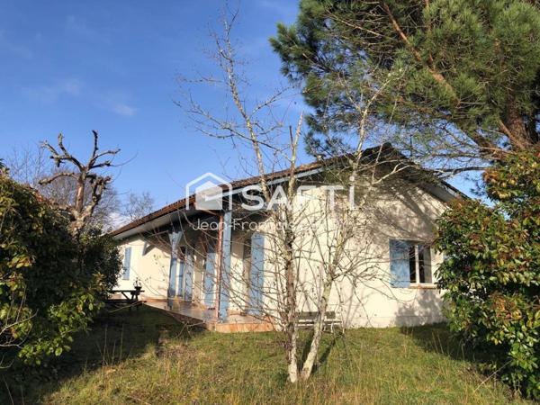 Maison de plain-pied 4 chambres avec garage