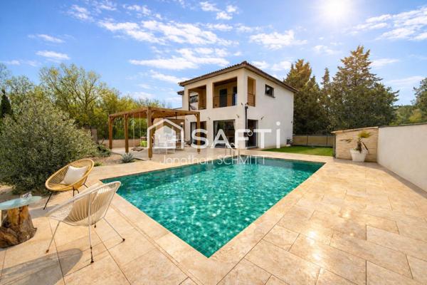 Villa contemporaine avec piscine à Villemoustaussou