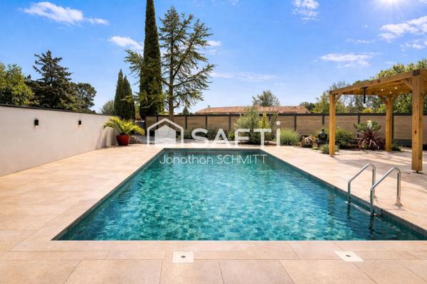 Villa contemporaine avec piscine à Villemoustaussou
