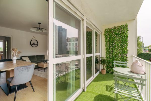 Appartement 2 chambres vue sur le parc de la Garenne