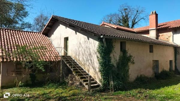 Ancienne propriété viticole du 19 eme siècle près du Tarn et d'un ruisseau.