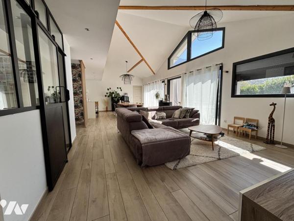 Maison contemporaine – Vaulnaveys‑le‑Haut – Plain‑pied de 2017 avec prestations haut de gamme