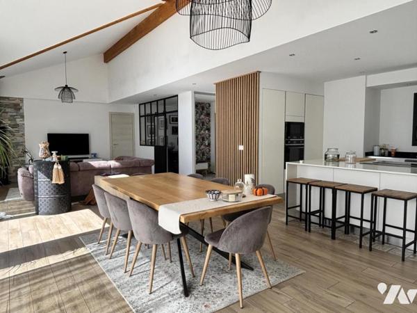 Maison contemporaine – Vaulnaveys‑le‑Haut – Plain‑pied de 2017 avec prestations haut de gamme