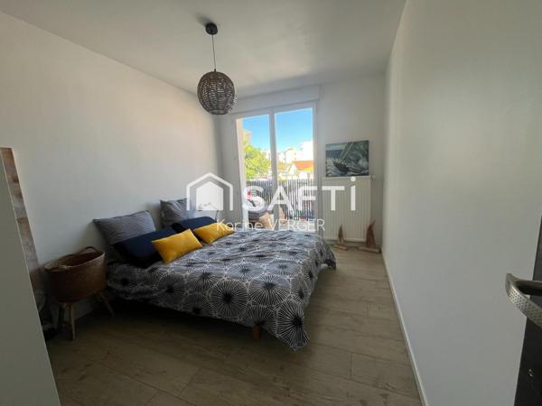 Saint-Jean-de-Monts et à deux pas de la plage !