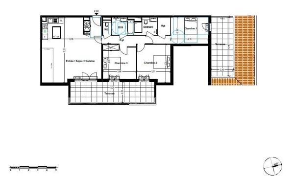 Appartement à vendre 4 pièces 101 m² Cogolin