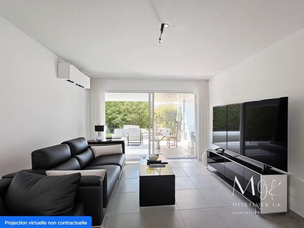 Appartement en rez-de-jardin à NICE CORNICHE FLEURIE (06200)