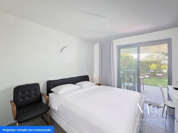 Appartement en rez-de-jardin à NICE CORNICHE FLEURIE (06200)