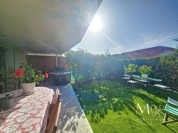 Appartement en rez-de-jardin à NICE CORNICHE FLEURIE (06200)