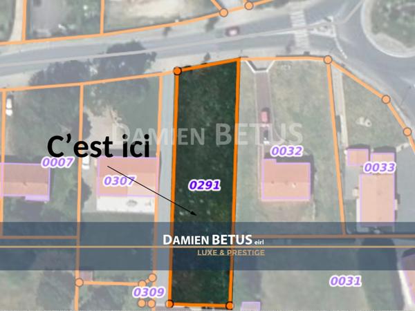 Terrain à vendre de 550 m² LA CHAIZE GIRAUD (85)