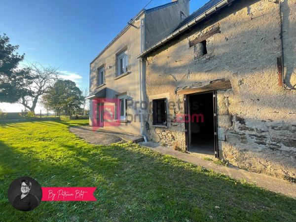 Ancien corps de ferme en pierre - charme, calme et potentiel à la campagne