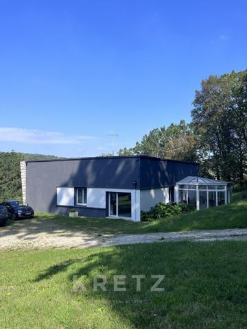 Maison d'architecte avec parcelle constructible