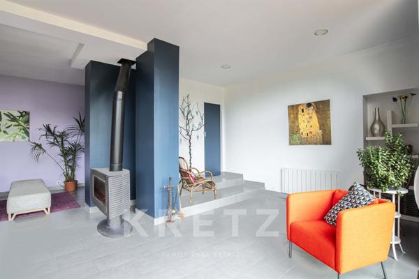 Maison d'architecte avec parcelle constructible