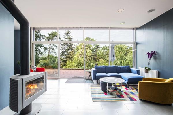 Maison d'architecte avec parcelle constructible