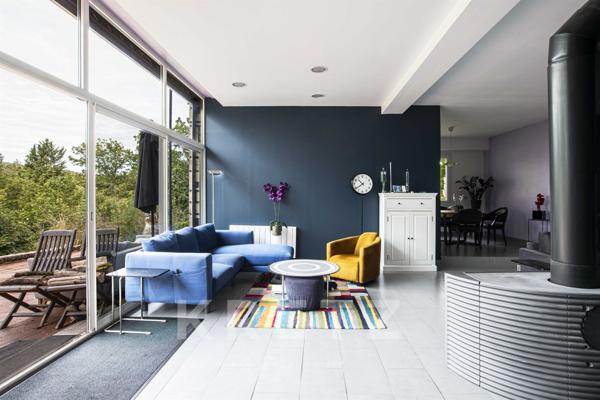 Maison d'architecte avec parcelle constructible