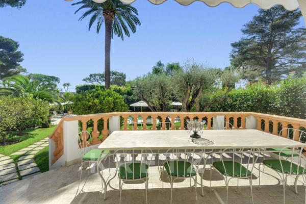 CAP D'ANTIBES - Propriété Familiale à pied des plages