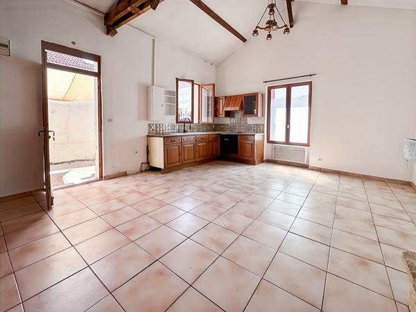 Maison 3 pièces en centre-ville de Verrières-le-Buisson, Terrasse 20m²