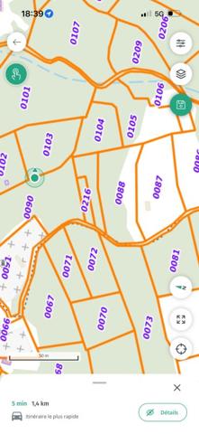 Vente / Terrain de loisirs à Grasse (06130)