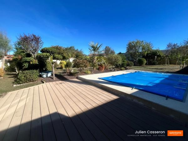 Chantonnay centre – Maison 153 m² – 3 chambres, piscine et garage