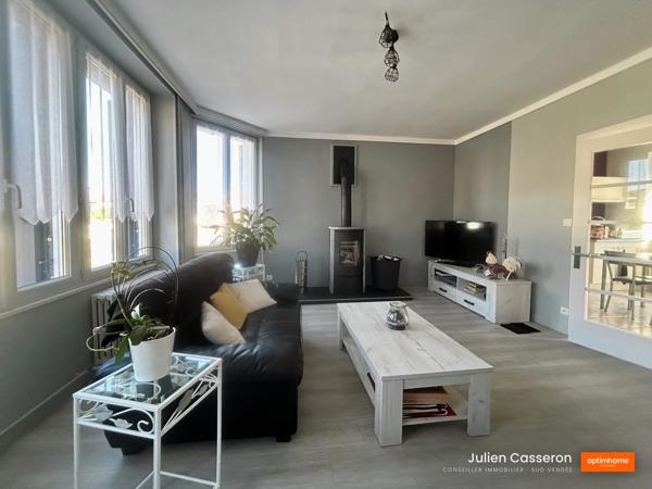 Chantonnay centre – Maison 153 m² – 3 chambres, piscine et garage