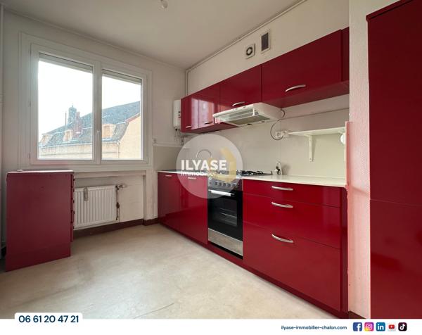 Chalon-sur-Saône (71100) Appartement T4 | Location | Centre de Chalon-sur-Saône