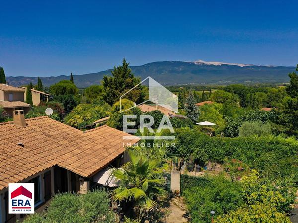 Belle villa avec vue, plain pied, garage à Mormoiron