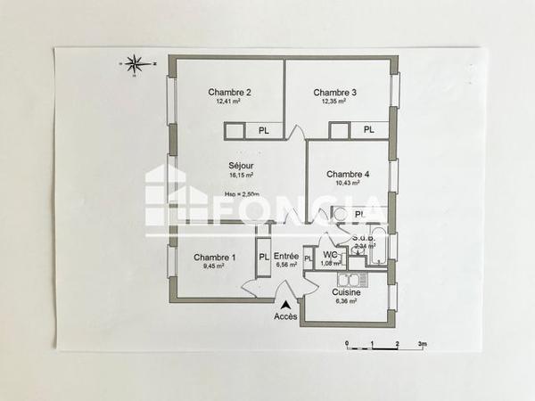 À vendre Appartement 5 pièces 77 m² - Le Plessis-robinson 92350