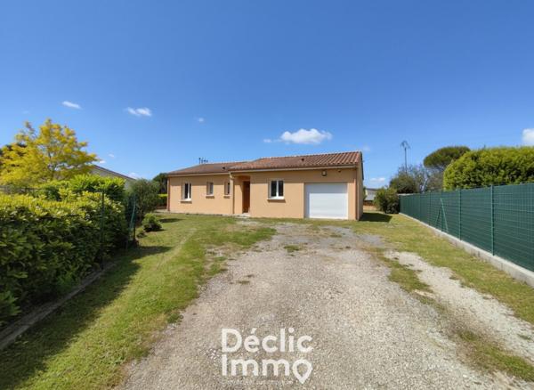 Vente pavillon La couronne, 103m² 6 pièces 212 000€ avec garage
