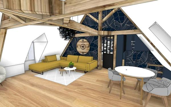 Appartement à vendre    3 pièces • 60,60 m2 Morestel