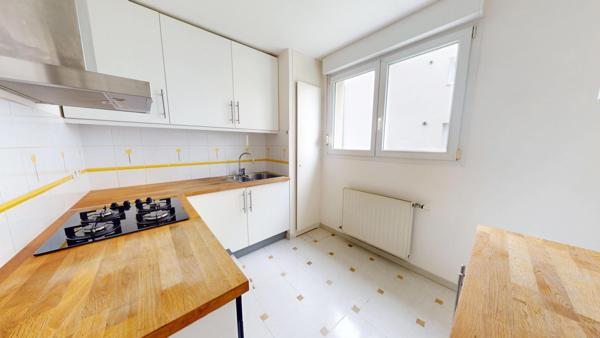 Appartement 3 pièces Rixheim – Rez-de-jardin calme avec terrasse, cave et garage fermé