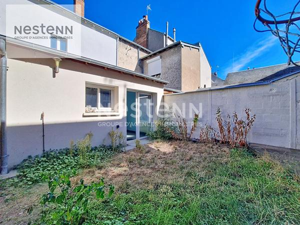 ORLEANS DUNOIS / CHATEAUDUN  - MAISON DE VILLE T3/4 avec JARDIN  - DPE D