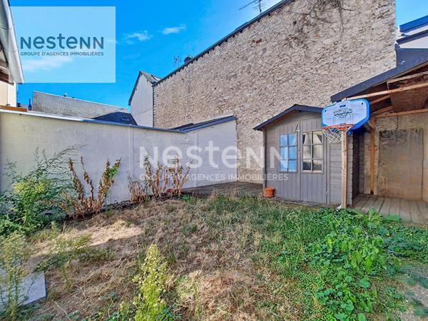 ORLEANS DUNOIS / CHATEAUDUN  - MAISON DE VILLE T3/4 avec JARDIN  - DPE D