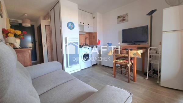 Studio cabine de 26m² avec place de parking