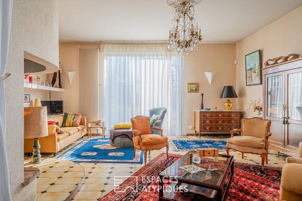 Villa moderniste dans la plaine de la Bièvre