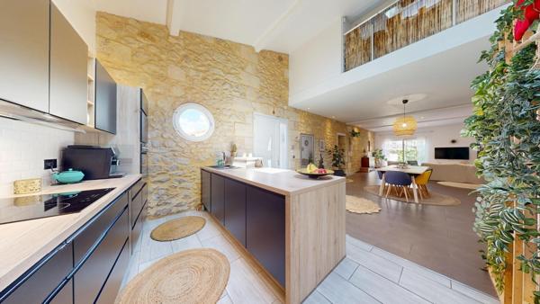 Maison de charme en pierre à Libourne (quartier Condat)