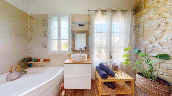 Maison de charme en pierre à Libourne (quartier Condat)