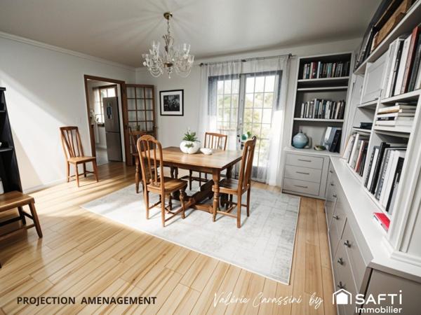 Une maison familiale, spacieuse