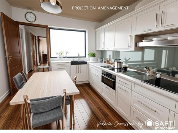 Une maison familiale, spacieuse