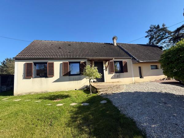 Voulangis (77580) Pavillon indépendant, quatre chambres dont trois de plain pied sur plus de 1100 m² de terrain clos.