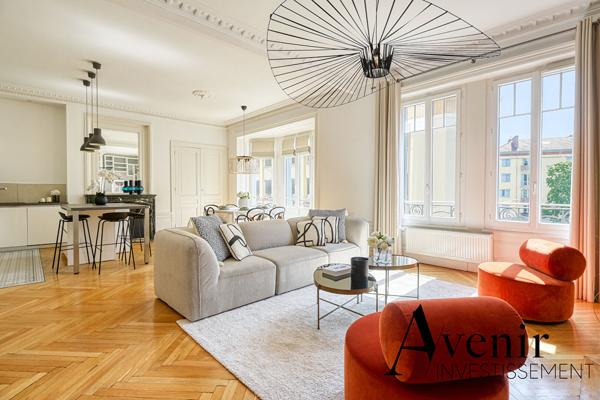 Brotteaux Élégant appartement familial Art Déco de 141 m² Lyon
