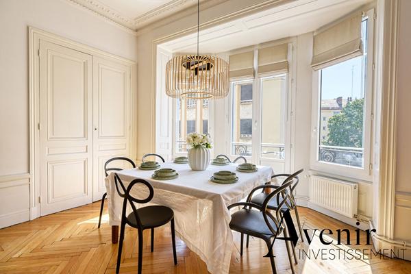 Brotteaux Élégant appartement familial Art Déco de 141 m² Lyon