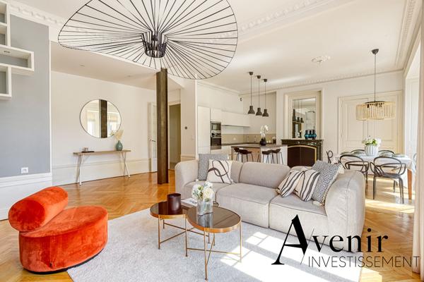 Brotteaux Élégant appartement familial Art Déco de 141 m² Lyon