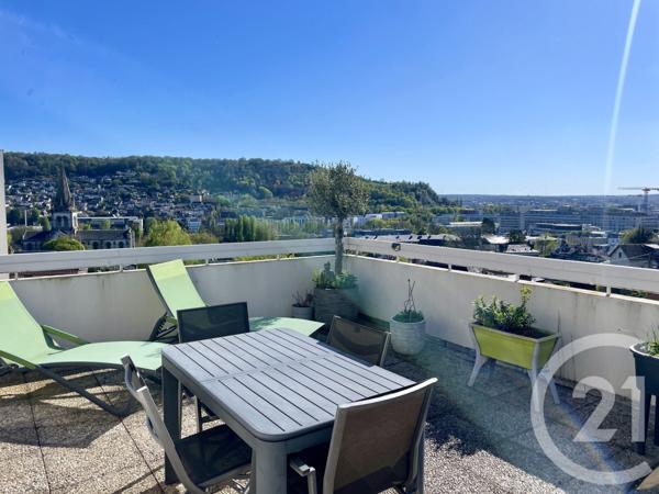 Appartement F4 à vendre  4 pièces - 99,70 m2 ROUEN - 76