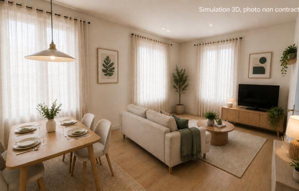 Appartement de 84 m²