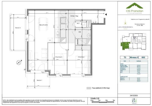 Appartement à vendre à Bourg-Saint-Maurice (73700)